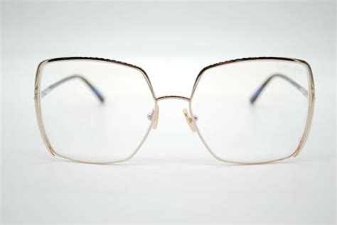 New Tom Ford Tf B Gold Authentic Eyeglasses Gem