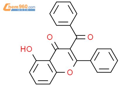 50634 02 1 4H 1 Benzopyran 4 one 3 benzoyl 5 hydroxy 2 phenyl CAS号