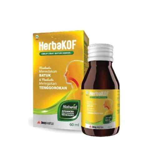 Herbakof Sirup Ml Manfaat Kandungan Dosis Dan Efek Samping