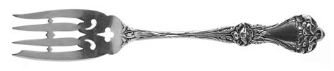 Majestic Sterling 1900 No Monograms Individual Salad Fork By Alvin