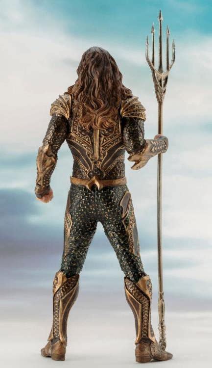 Estátua Aquaman Liga da Justiça Justice League ArtFX Statue Escala