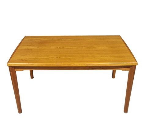 Proantic Table Manger Vintage Scandinave En Teck