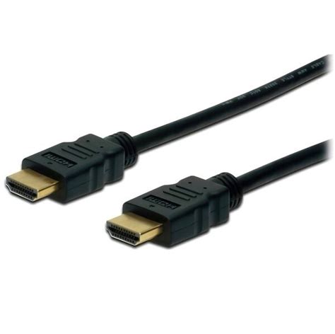 ≡ Кабель Digitus Hdmi High Speed Ethernet Amam 20m Black Ak