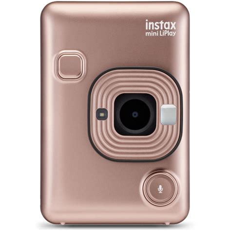 Fujifilm Instax Mini LiPlay Blush Gold Instant Cameras Photopoint Lv