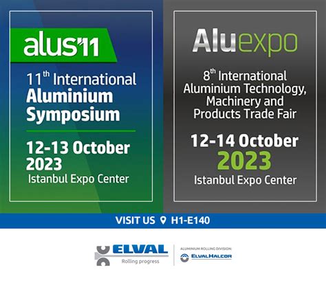 Elval Proud Sponsor Of The Th International Aluminium Symposium