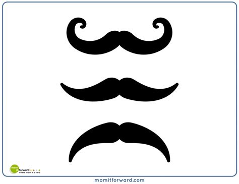 Free Mustache Printables Download Free Mustache Printables Png Images