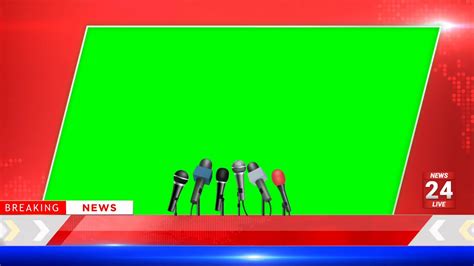 Hd Breaking News Green Screen Modern Design For Kinemaster Edius