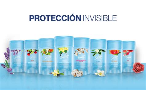 SECRET Desodorante Mujer Gel Invisible Antitranspirante Mujer