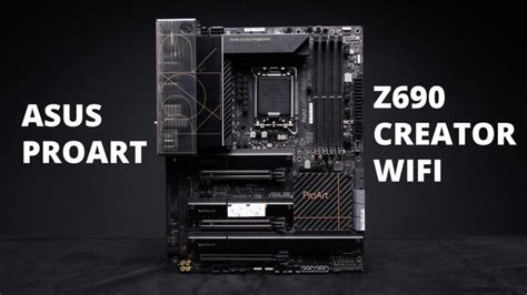 Asus Proart Z Creator Wifi Lga Motherboard Review Back Gaming