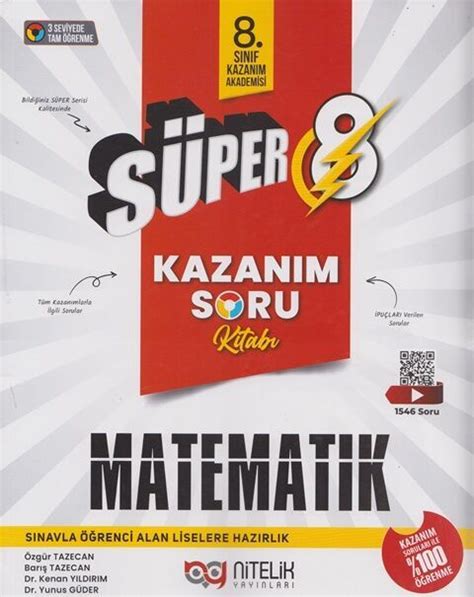 Nitelik Yay Nlar S N F Matematik S Per Kazan M Soru Kitab