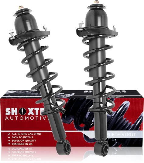 Shoxtec Rear Pair Complete Struts Assembly Replacement For