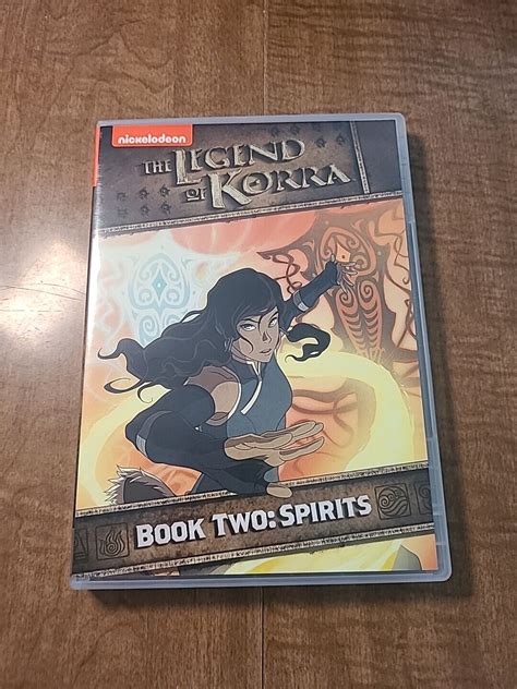 The Legend Of Korra Book Two Spirits DVD 2013 2 Disk Set EBay