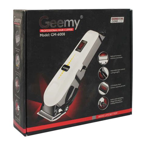 Geemy Professional Hair Clipper Gm Daraz Np