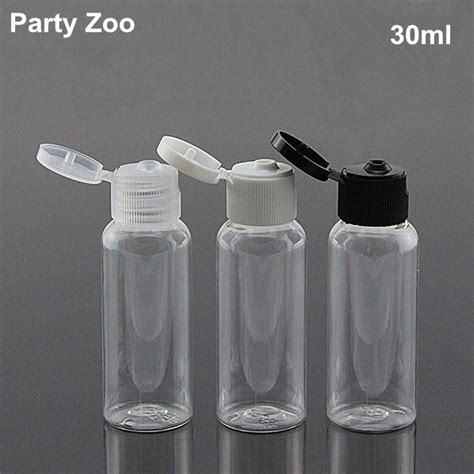 Ml Clear Plastic Small Transparent Pet Cosmetic Bottles Containers