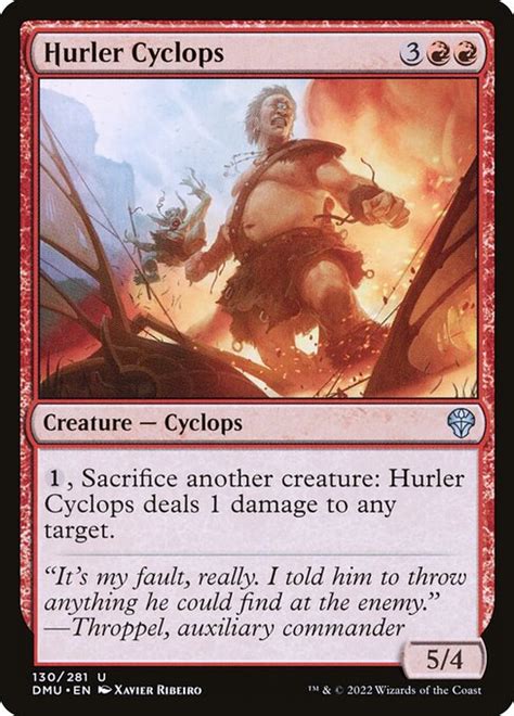 Cards Hurler Cyclops Mtg Meta