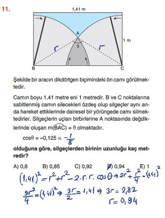 Acil Matematik Ayt Matematik Soru Bankas Trigonometri Toplam Fark