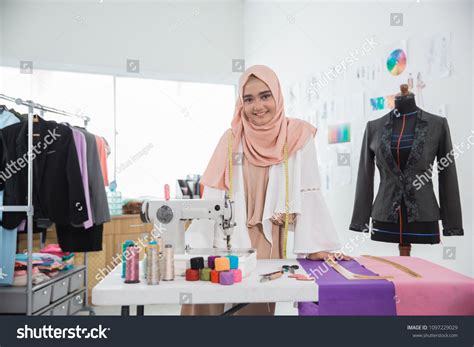 Muslim Women Sewing Images Stock Photos Vectors Shutterstock