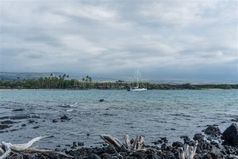 Beautiful Kohala Coast Vista on the Big Island of Hawaii Stock Image ...