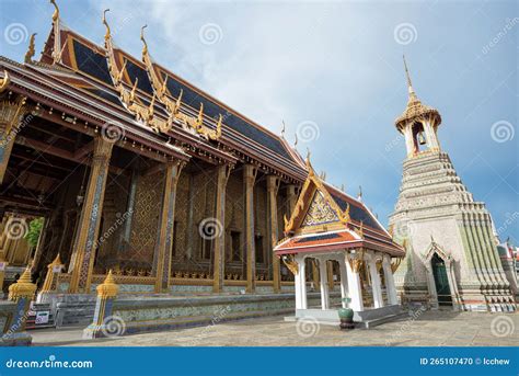 The Artistic Architecture And Decoration Of Phra Ubosot Or The Chapel