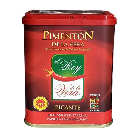 Pimenton De La Vera DOP Hot Smoked Tin Oz Agora Foods International