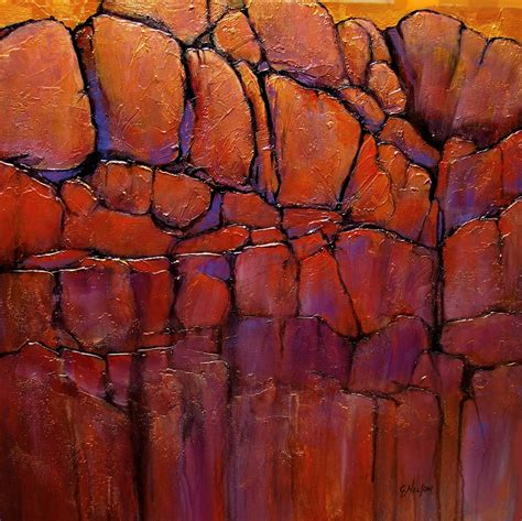 Carol Nelson Fine Art Blog Rockglow Daily Painter Mixed Media