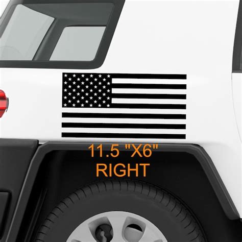 American Flag Auto Decals - Etsy