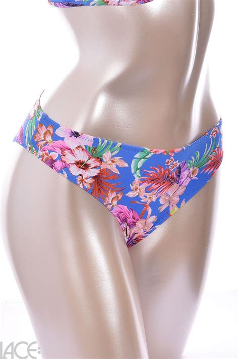 LACE Design Bikini Rio Slip Mini LACE Swim 6 HAWAIIAN BLUE Lace