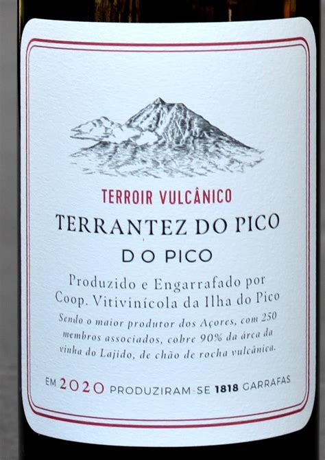 Ilha Do Pico Terroir Vulcânico Terrantez 2020 Valge Vein Milvinhos