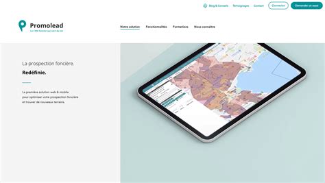 Promolead à Lyon création du site web