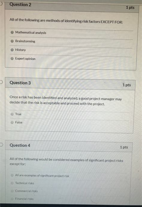 Solved Question 2 1 Pts All Of The Following Are Methods Of