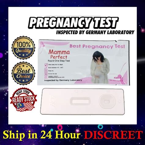 Pregnancy Test Hcg Pcs Pregnant Tes Strip Cek Kehamilan One Step