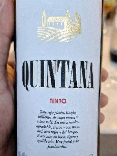 Condesa De Leganza Quintana Tinto Vivino Us