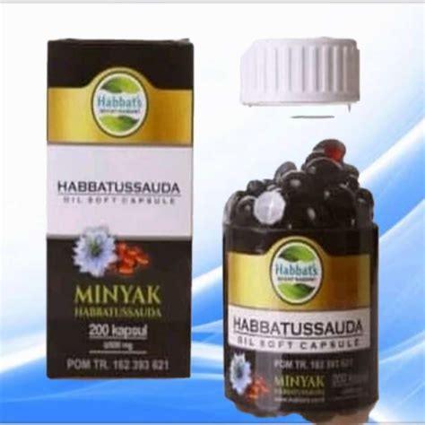 Jual Minyak Jintan Habbatussauda Sehat Nabawi Oil Soft Capsule