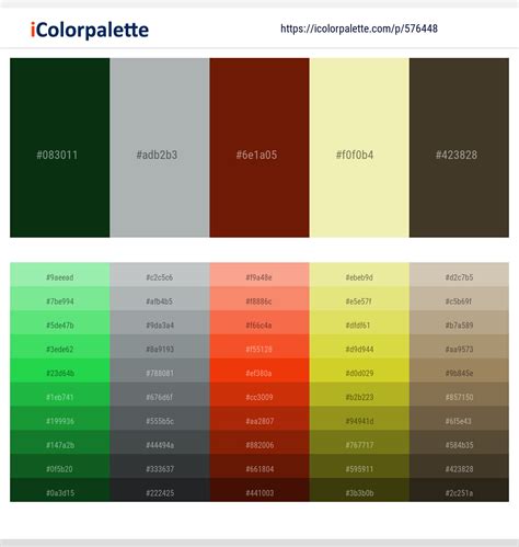 350 Latest Color Schemes With Bottle Green Color Tone Combinations