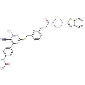 868768 56 3 Acetamide N 4 6 Amino 2 6 3 4 2 Benzothiazolyl 1