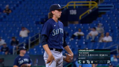 Logan Gilbert Strikes Out Seven In 5 2 3 04 26 2022 Seattle Mariners