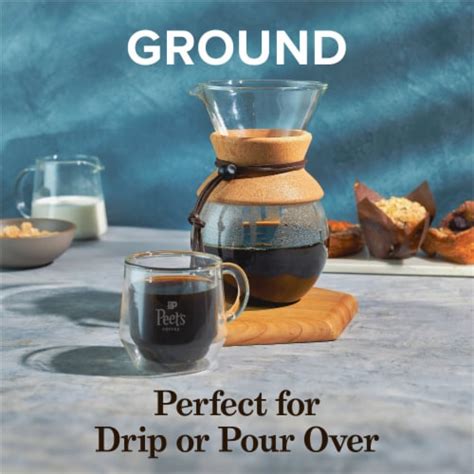 Peet S Coffee Dark Roast House Blend Ground Coffee 10 5 Oz Frys