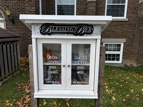 Blessing Box Christ Community Church Of Welland