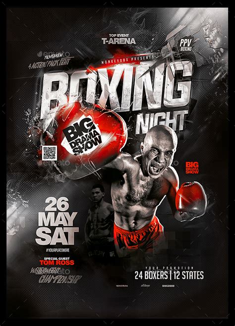 Boxing Flyer Template