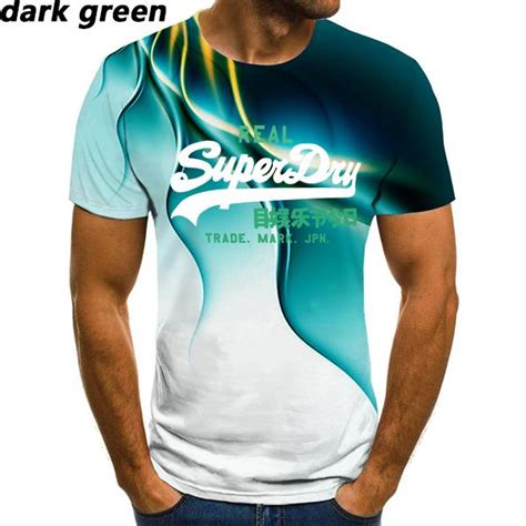 Buy Mens 3d Graphic Plus Size T Shirt Print Short Sleeve Daily Top Round Neck Pullovers At