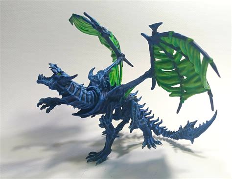 3D Printable Skeletal Dragon Pose 2 By Mini Monster Mayhem