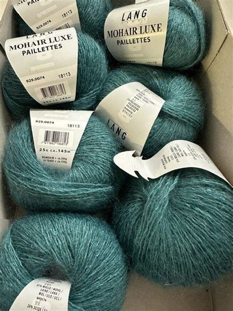 7 X WOLLE LANG MOHAIR LUXE PAILLETTES Kaufen Auf Ricardo