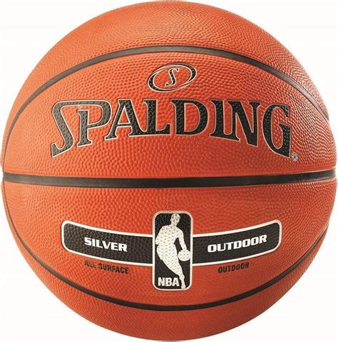 Spalding NBA Silver Outdoor Basketball New Maat 6 Bol