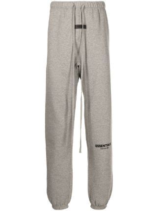 Fear Of God Essentials Logo Patch Track Pants Farfetch