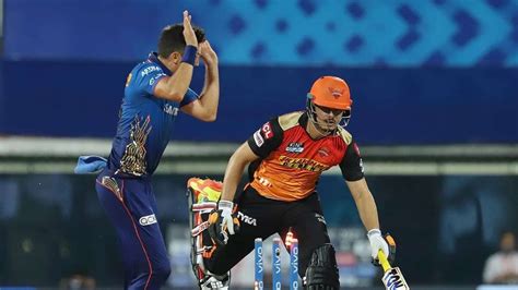 Ipl 2021 Srh Vs Mi Head To Head Stats Records Highest Run Getters