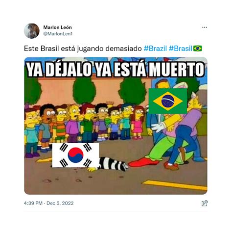 Los Mejores Memes De La Goleada De Brasil Ante Corea Del Sur Y La