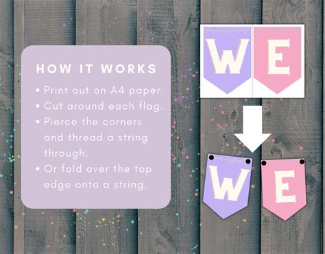 Printable Welcome Back Banner, Pastel Party Bunting, Easy Download - Etsy