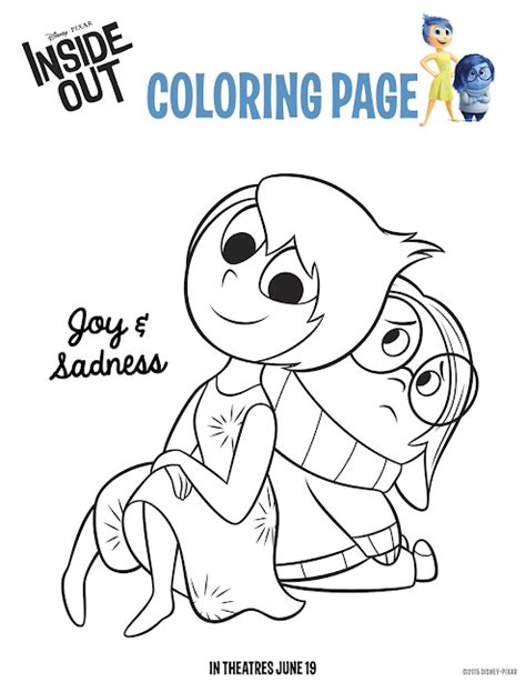 Disney Sisters Inside Out Movie Quotes And Activity Pages Insideout