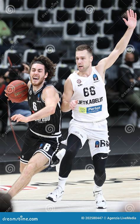 Virtus Bologna Vs Lietkabelis Editorial Photography Image Of Nucci