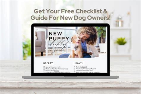 Guide For New Dog Owners New Puppy What Do I Need List